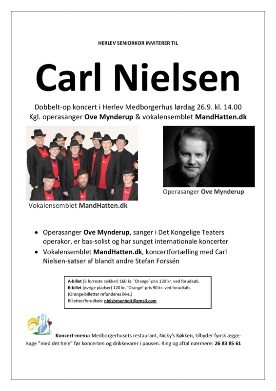 Herlev koncertplakat